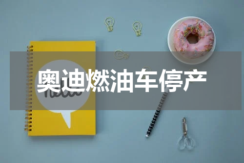 奥迪燃油车停产