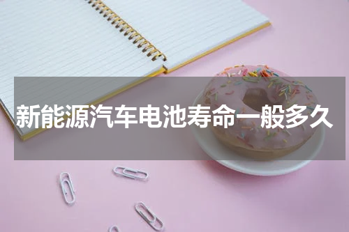 新能源汽车电池寿命一般多久