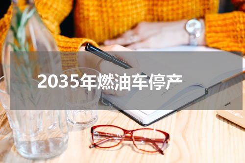 2035年燃油车停产