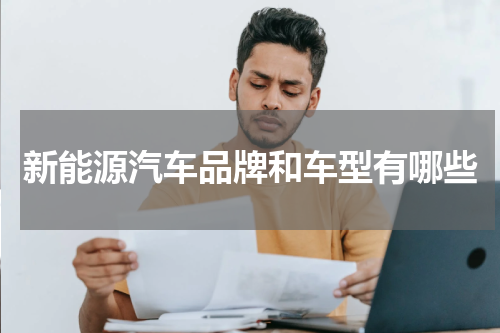 新能源汽车品牌和车型有哪些