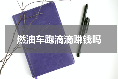 燃油车跑滴滴赚钱吗