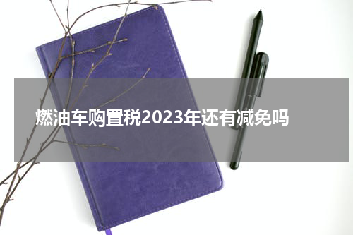 燃油车购置税2023年还有减免吗