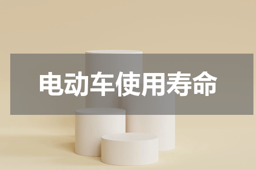 电动车使用寿命