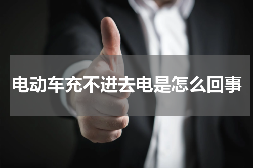 电动车充不进去电是怎么回事