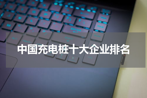 中国充电桩十大企业排名