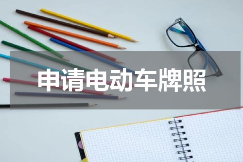 申请电动车牌照