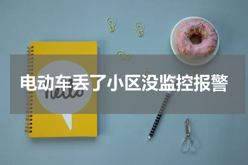 电动车丢了小区没监控报警