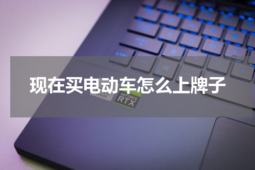 现在买电动车怎么上牌子