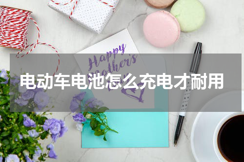 电动车电池怎么充电才耐用