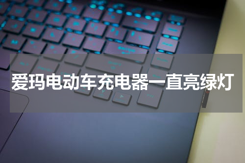 爱玛电动车充电器一直亮绿灯