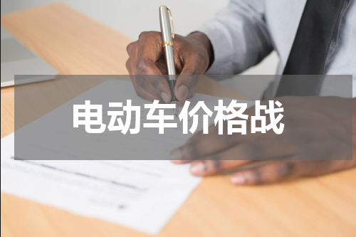 电动车价格战