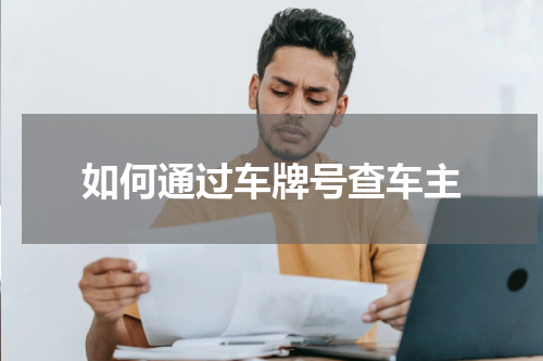 如何通过车牌号查车主