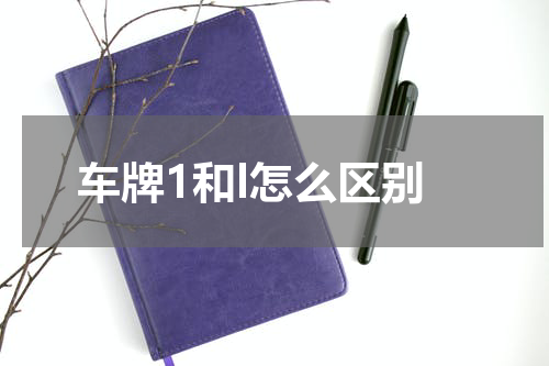 车牌1和l怎么区别