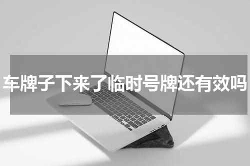 车牌子下来了临时号牌还有效吗