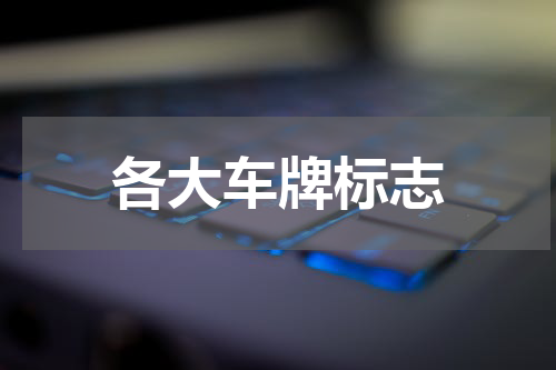 各大车牌标志