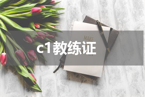 c1教练证