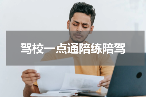 驾校一点通陪练陪驾