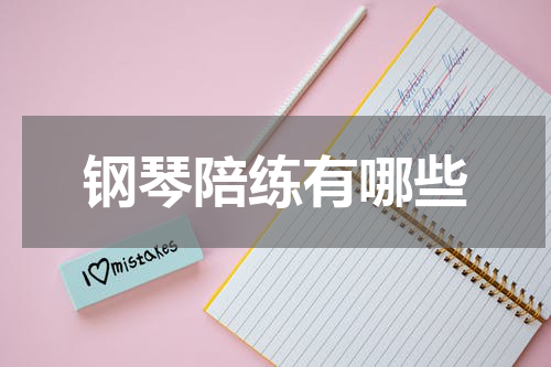 钢琴陪练有哪些