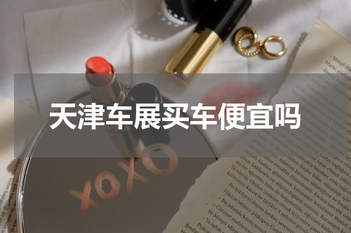 天津车展买车便宜吗