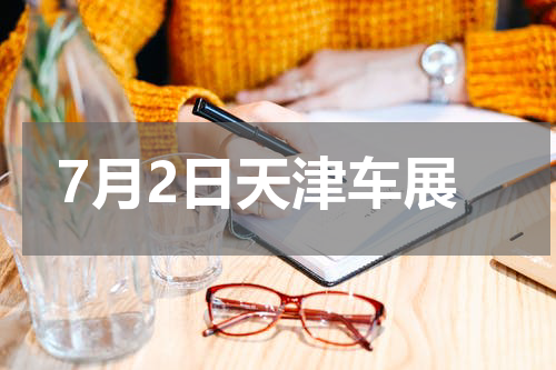 7月2日天津车展