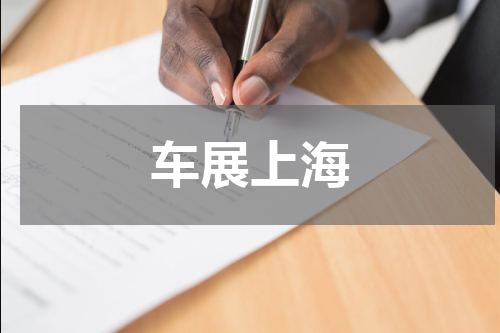 车展上海