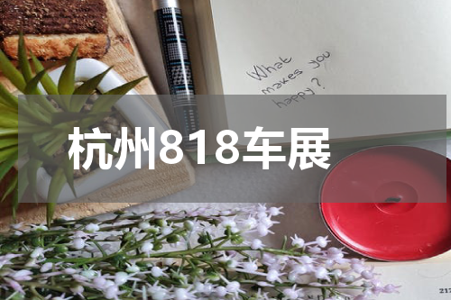杭州818车展