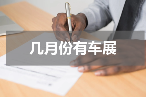 几月份有车展
