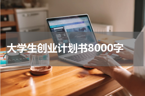大学生创业计划书8000字