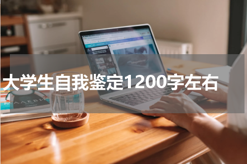大学生自我鉴定1200字左右