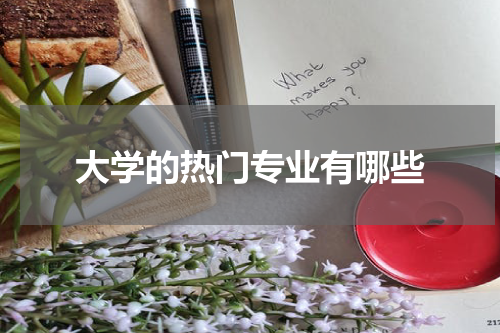 大学的热门专业有哪些