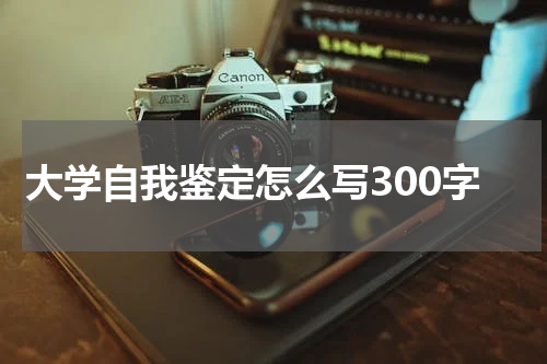 大学自我鉴定怎么写300字