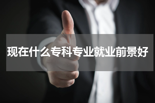 现在什么专科专业就业前景好