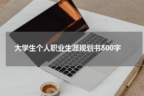 大学生个人职业生涯规划书800字