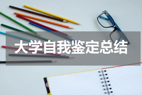 大学自我鉴定总结