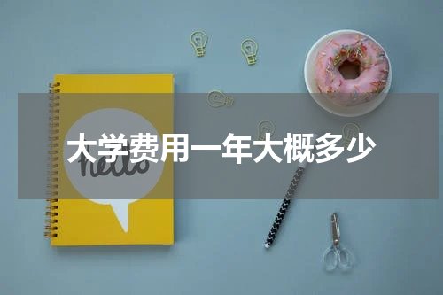 大学费用一年大概多少