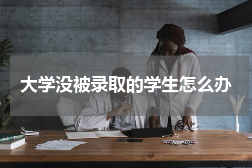 大学没被录取的学生怎么办