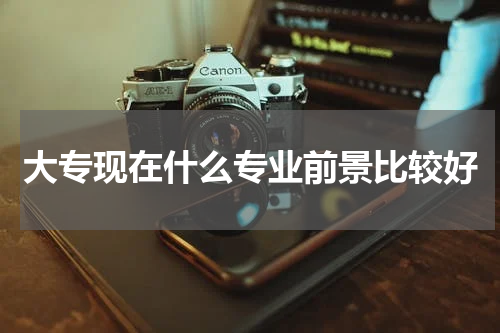 大专现在什么专业前景比较好