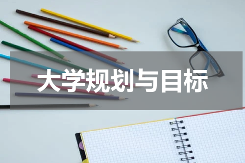 大学规划与目标