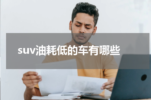 suv油耗低的车有哪些