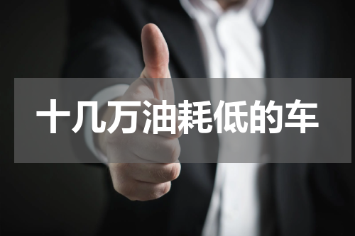 十几万油耗低的车