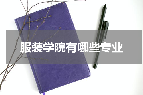 服装学院有哪些专业
