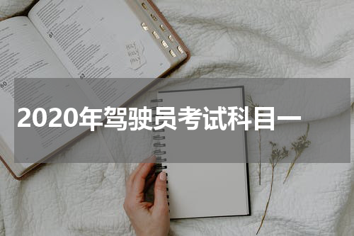 2020年驾驶员考试科目一