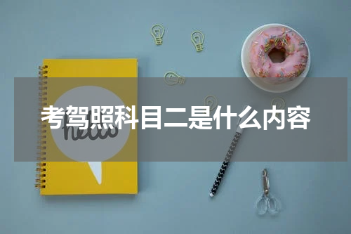 考驾照科目二是什么内容