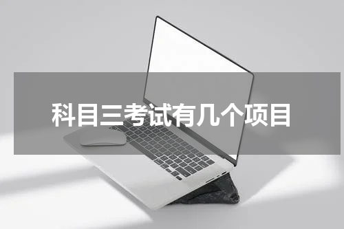 科目三考试有几个项目