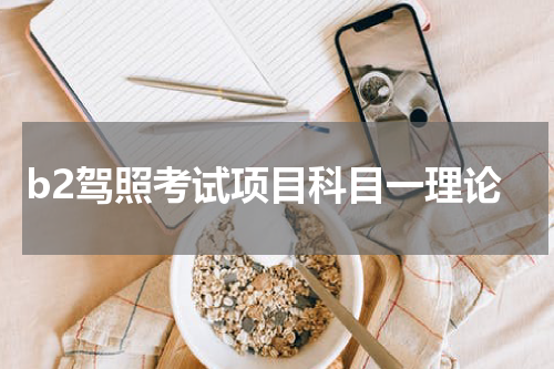 b2驾照考试项目科目一理论