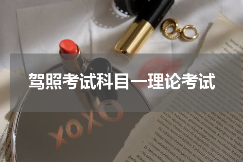 驾照考试科目一理论考试