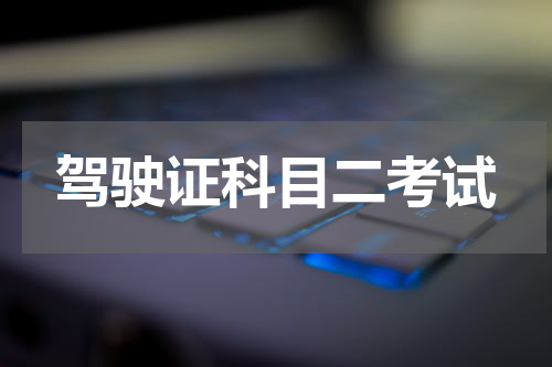 驾驶证科目二考试