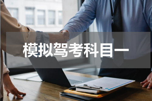 模拟驾考科目一