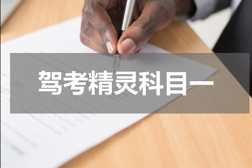 驾考精灵科目一