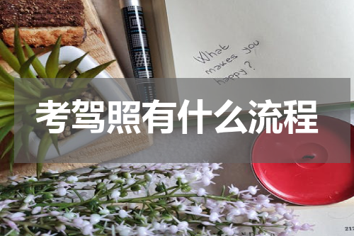 考驾照有什么流程